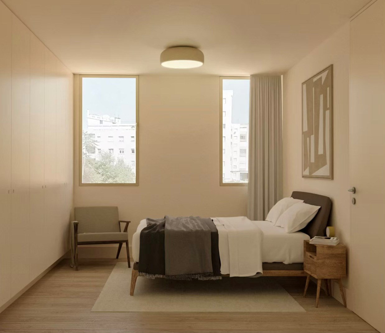 Elegant 3-Bedroom Duplex with Parking and Outdoor Space in Campo de Ourique, Lisbon