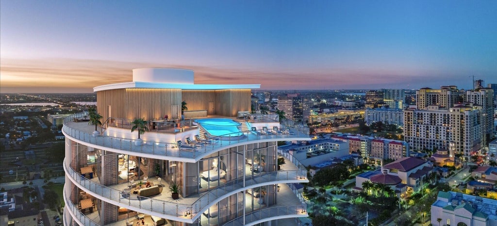 Forte on Flagler new construction west palm beach waterfront on intracoastal 