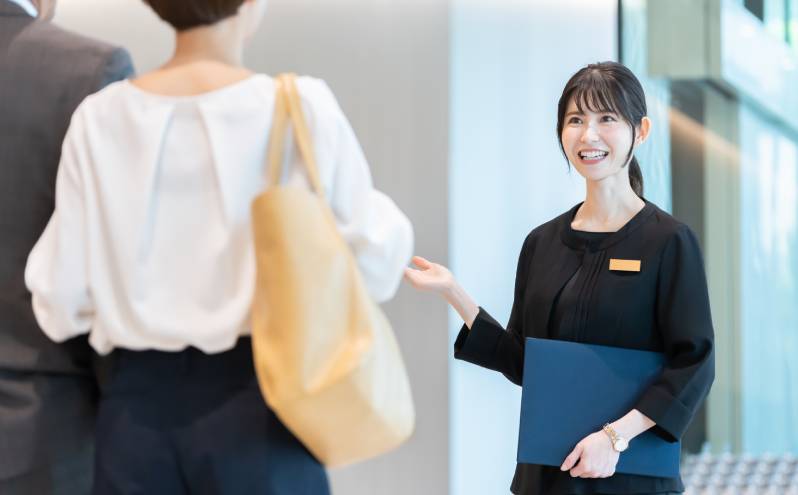 Friendly concierge staff offering warm service as part of your Aspen vacation home rental experience.