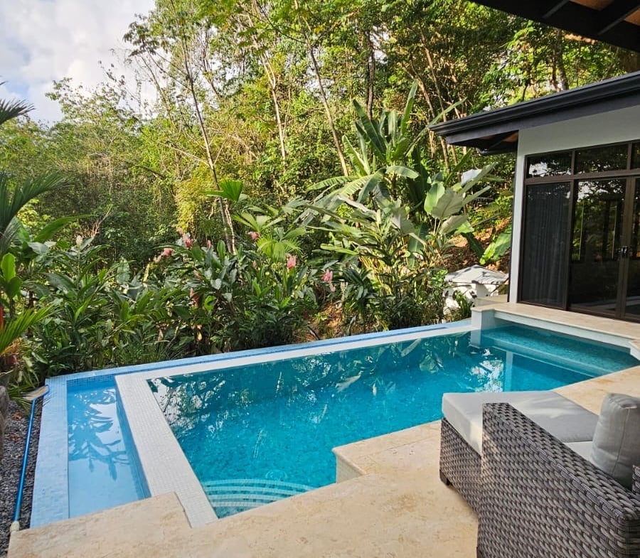 Jungle Privacy with Oceanview Plantel in Uvita – 1.6 Acres with New Home & Pool
