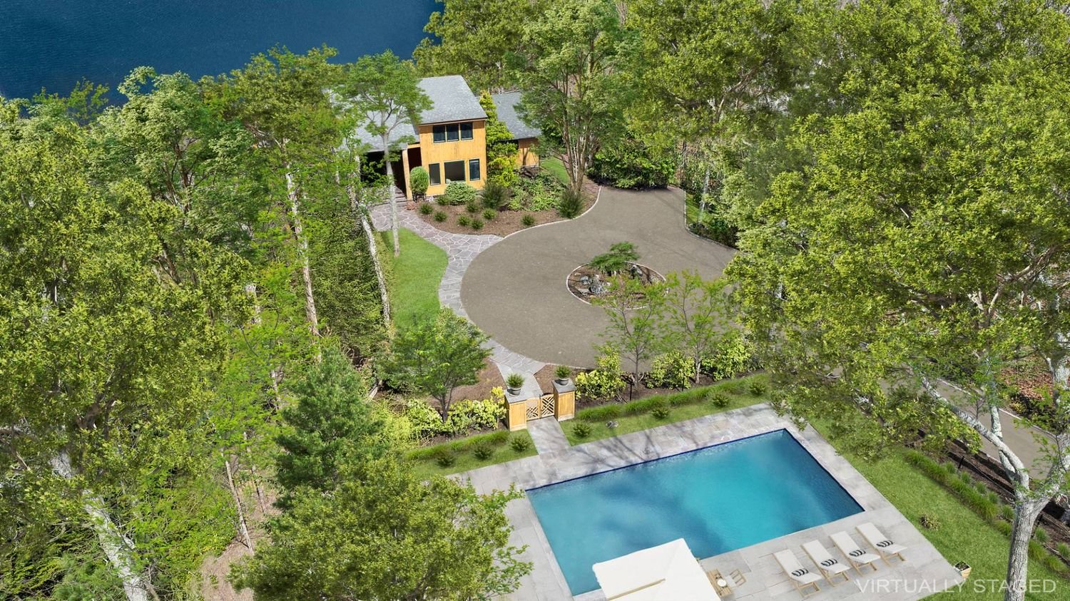 Twin Ponds: A Contemporary Waterfront Retreat