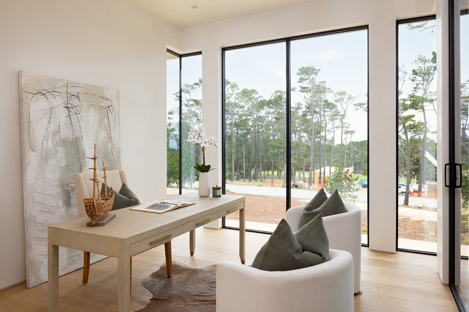 Contemporary Estate Along Poppy Hills Golf Course