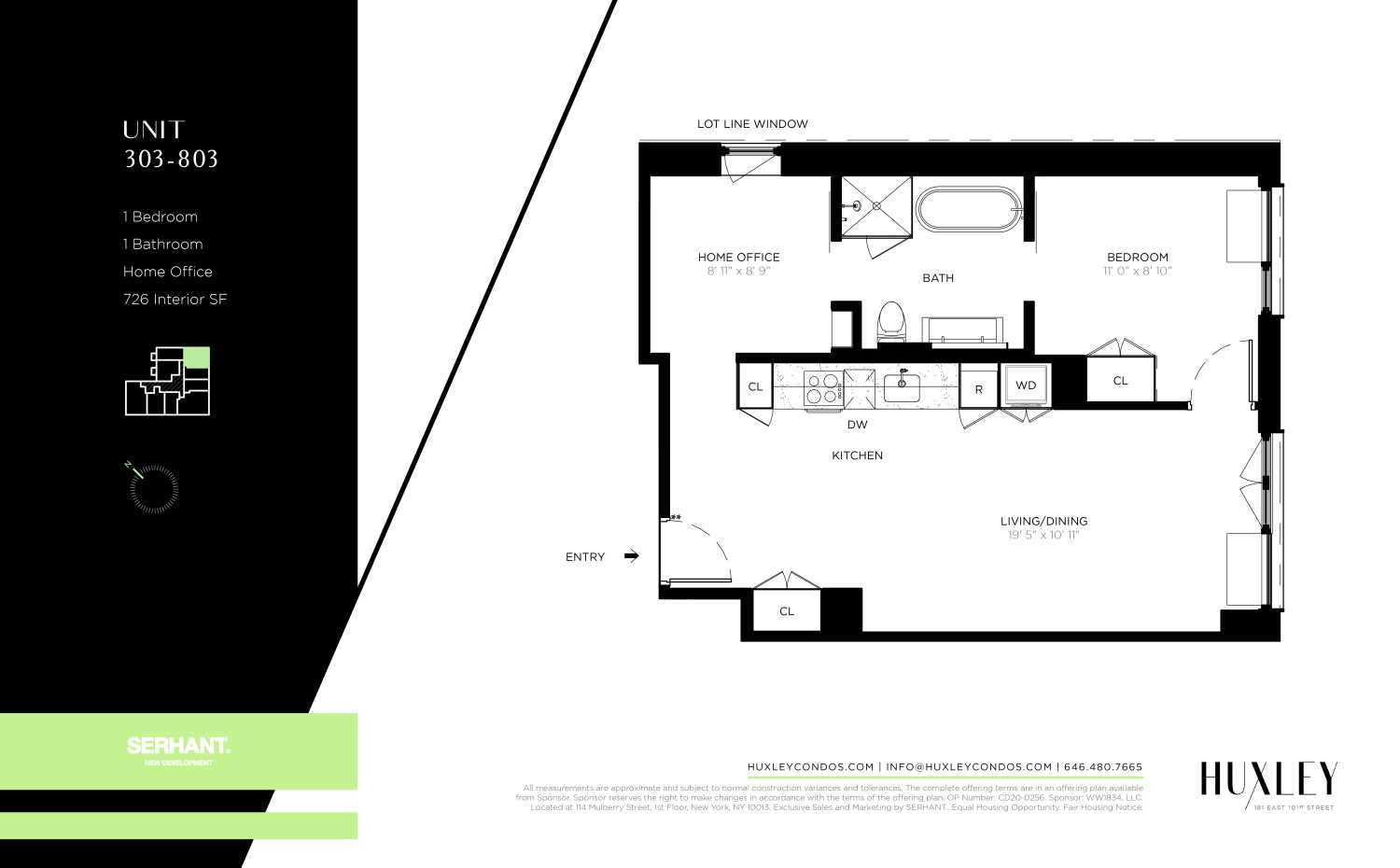 181 East 101st Street Unit: 803
