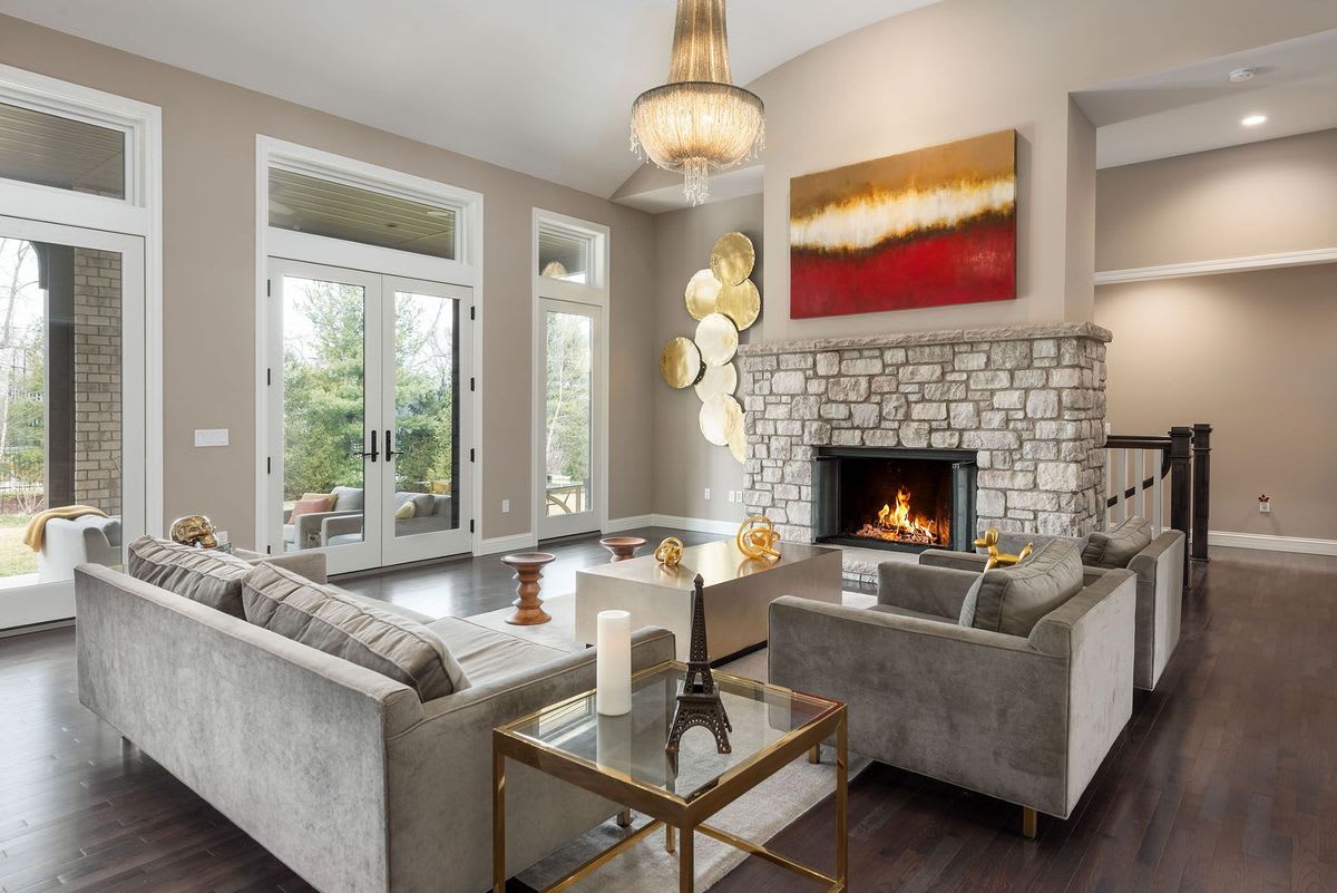 Custom Home in the Enclave at Bellerive