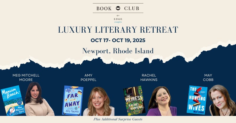 The Book Club by EDGE Escapes Luxury Literary Retreat: An October Weekend in Newport