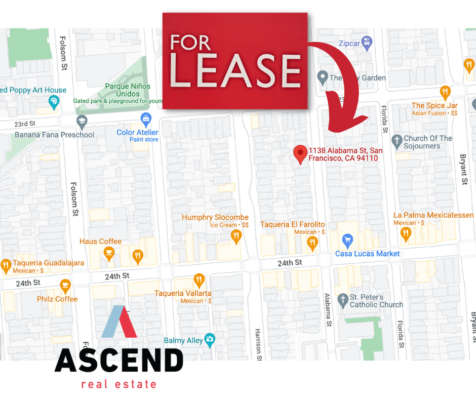 Live Here! Sunny Mission Flat for Lease