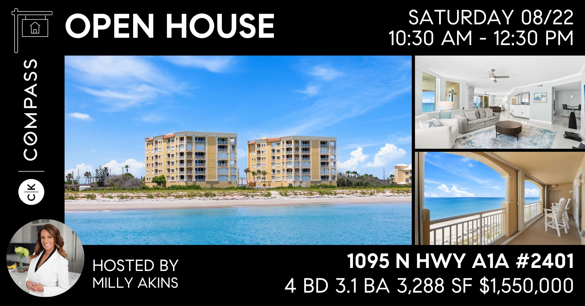 1095 N Hwy A1A #2401, Satellite Beach, FL 32937