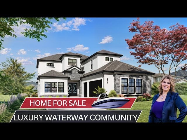 Luxury Custom Home for Sale Myrtle Beach in Waterfront Community with Pool & Spa