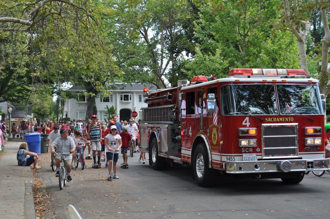 East Sacramento 4th of July Parade! Gonsalves Re Properties!