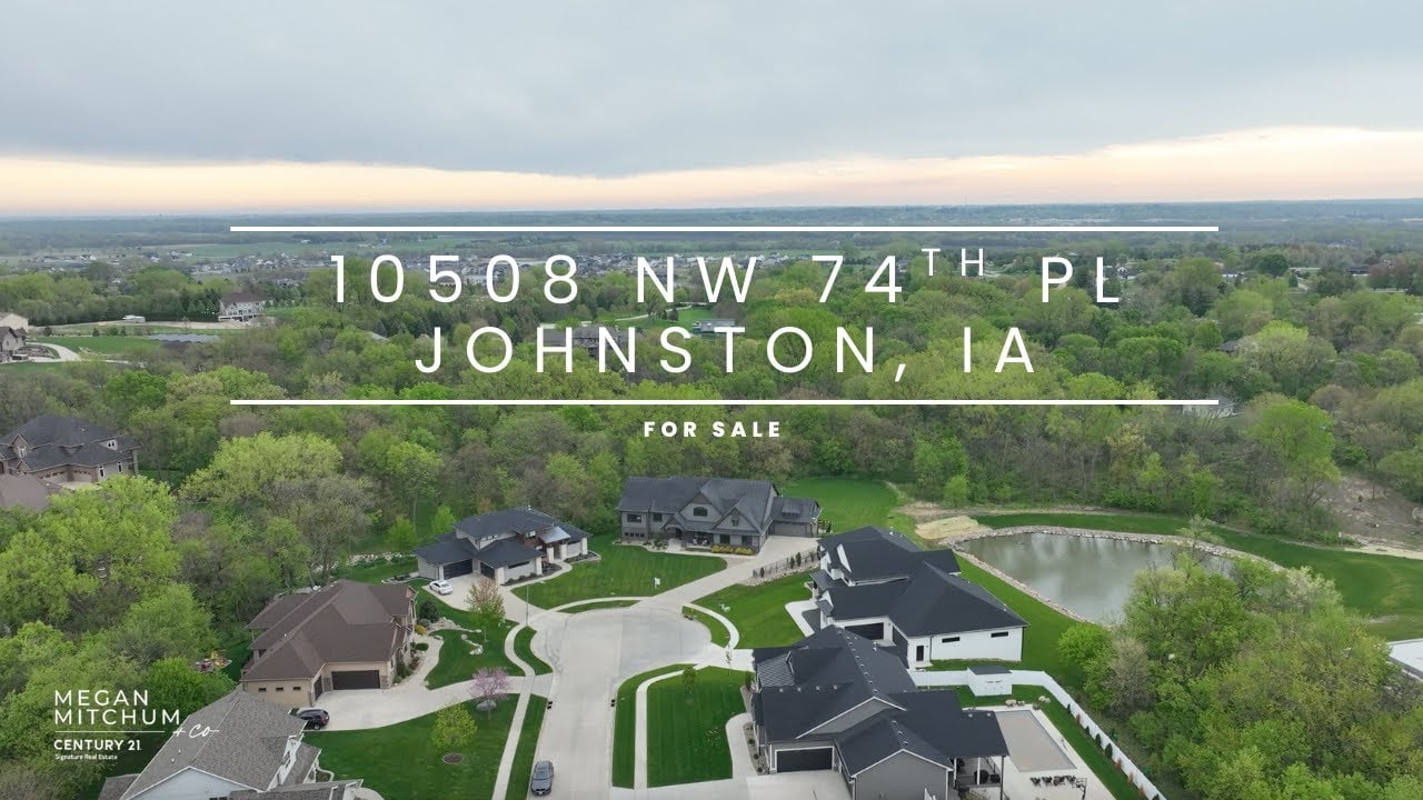  2.3ac in Johnston - with pool, basketball court, wooded views and cul-de-sac location!