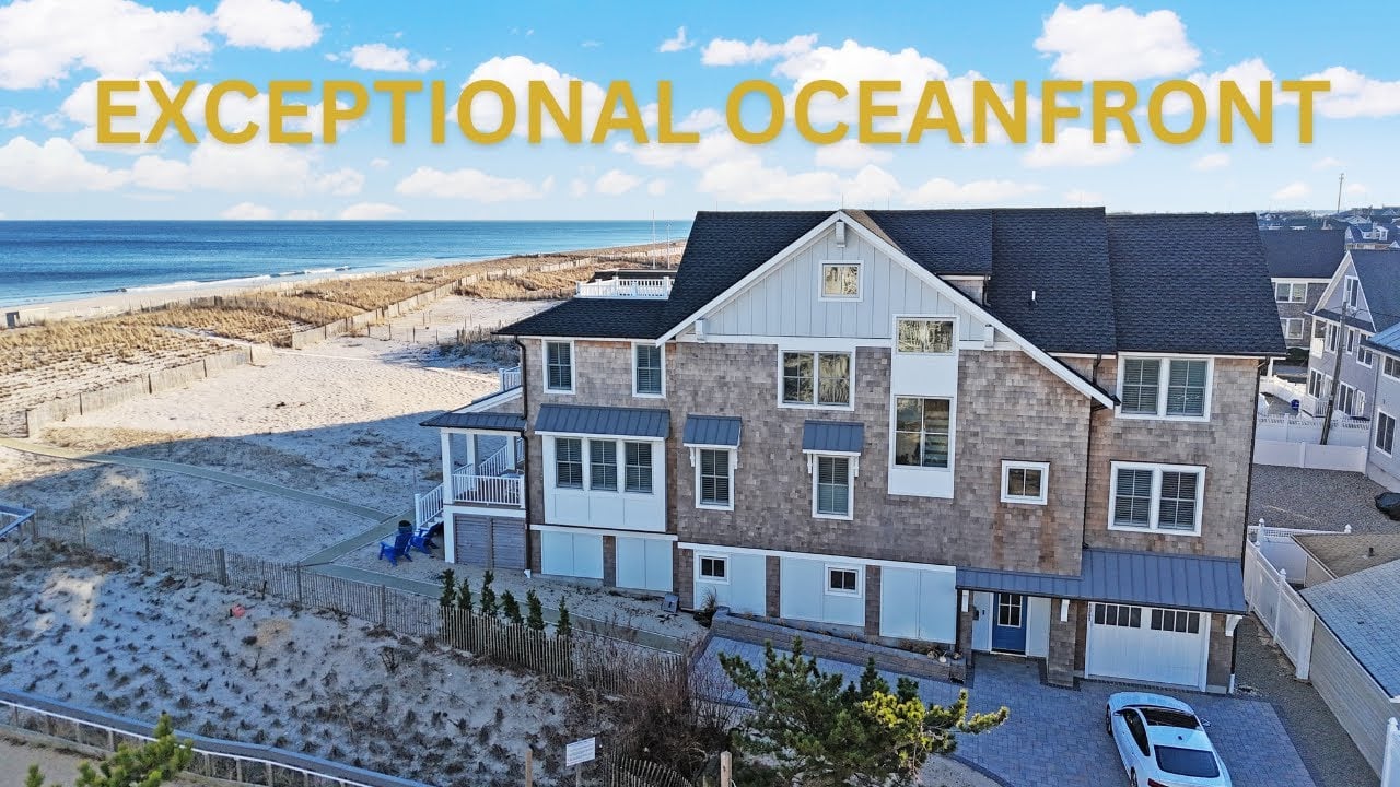 Brand New - Exceptional Oceanfront - Just North of Bay Head!