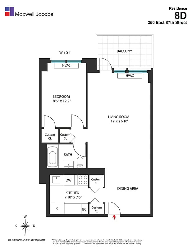 250 East 87th Street Unit: 8D