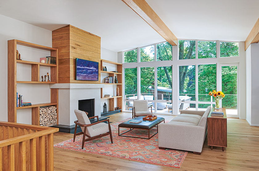 An Unexpected Maryland Mid Century Home