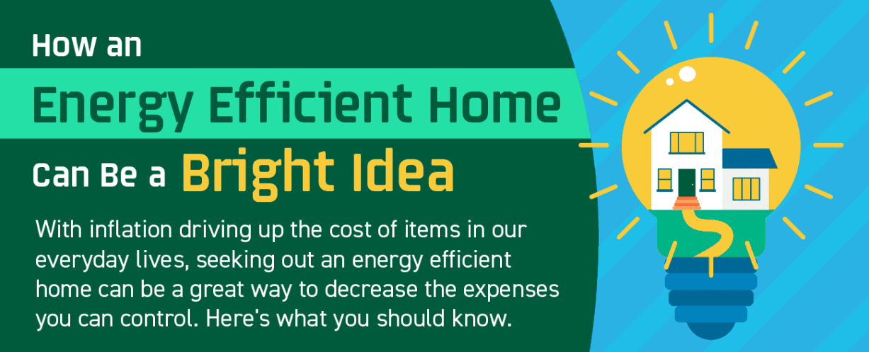 How an Energy Efficient Home Can Be a Bright Idea [INFOGRAPHIC]