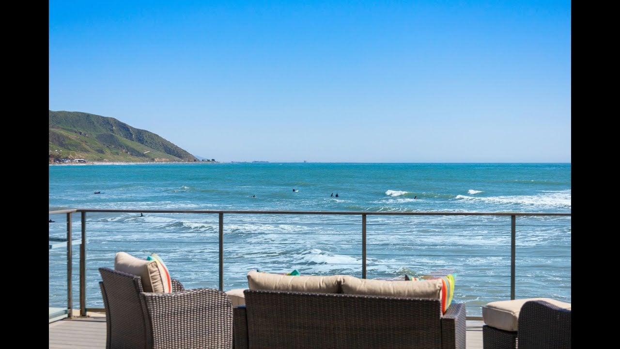 Combined Reel of 3692 PCH, Faria Beach - Ventura, CA - Preview, surfing, home and community tours.