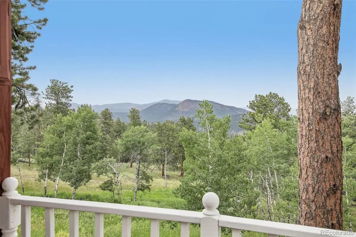 278 Overlook Drive House For Sale Backyard Tree Line
