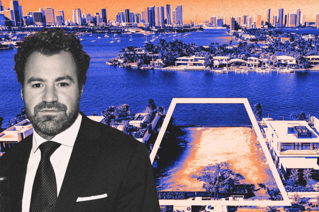 Waterfront Miami Beach double-lot previously linked to Zach Vella sells for $25M Property sold with approved plans for a SAOTA-designed mansion
