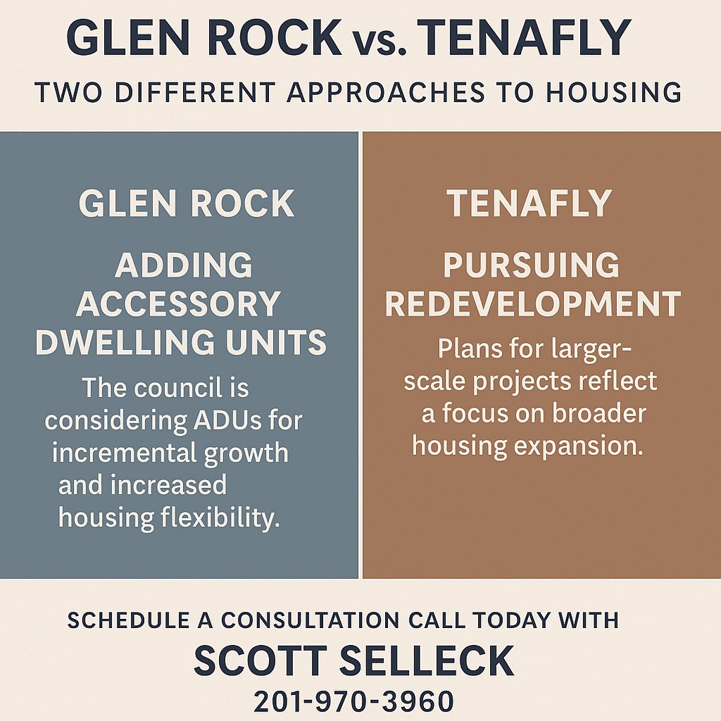 Glen Rock vs. Tenafly: Two Different Paths to Expanding Housing Options