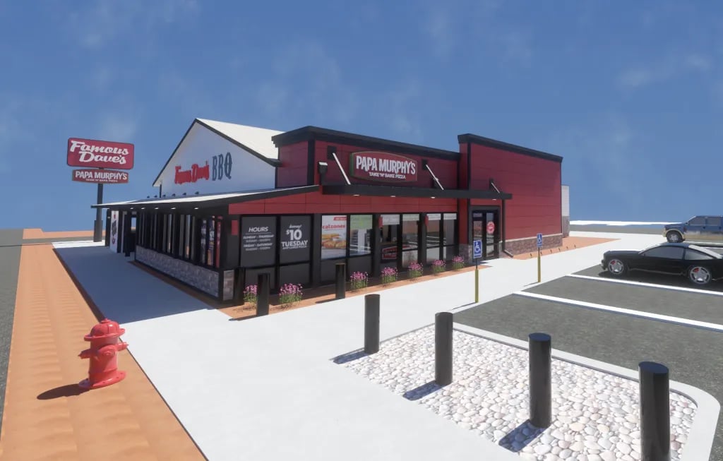 Famous Dave’s Put a Papa Murphy’s Inside Its St. Paul Restaurant and It Explains Where Dining Is Headed