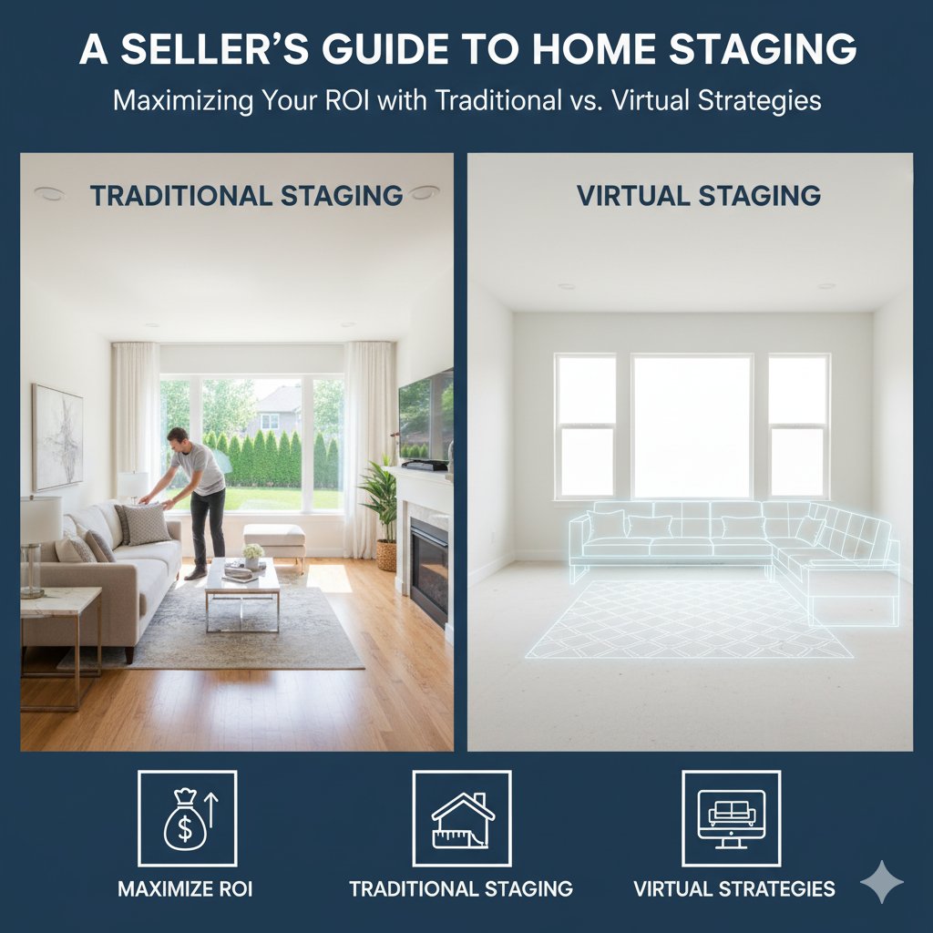 A Seller's Guide to Home Staging: Maximizing Your ROI with Traditional vs. Virtual Strategies