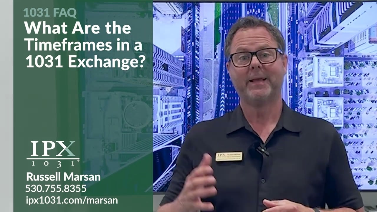 Extensions to 1031 Exchange Timeframes