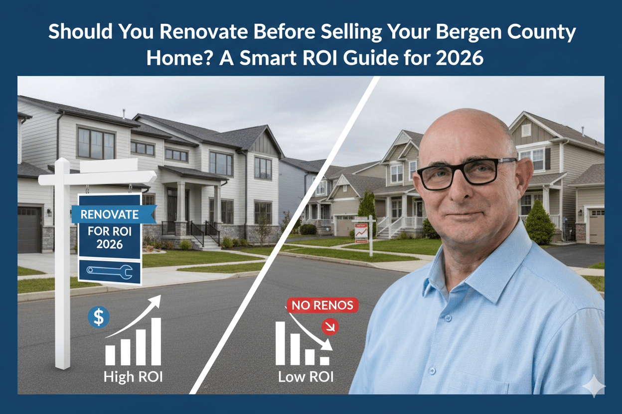 Should You Renovate Before Selling Your Bergen County Home? A Smart ROI Guide for 2026
