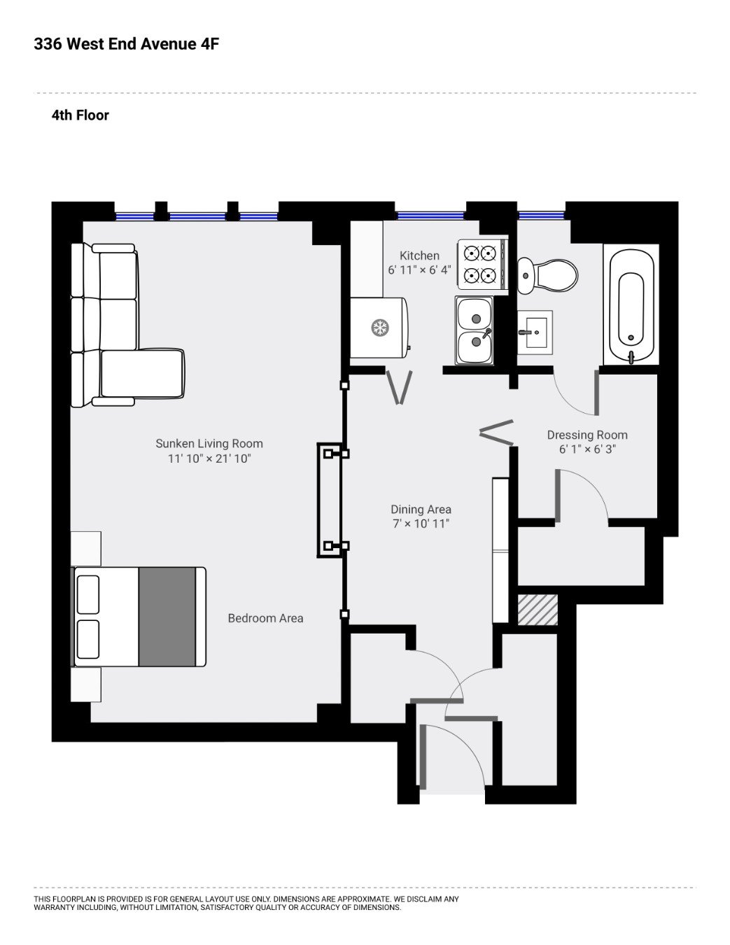 336 West End Avenue, #4F
