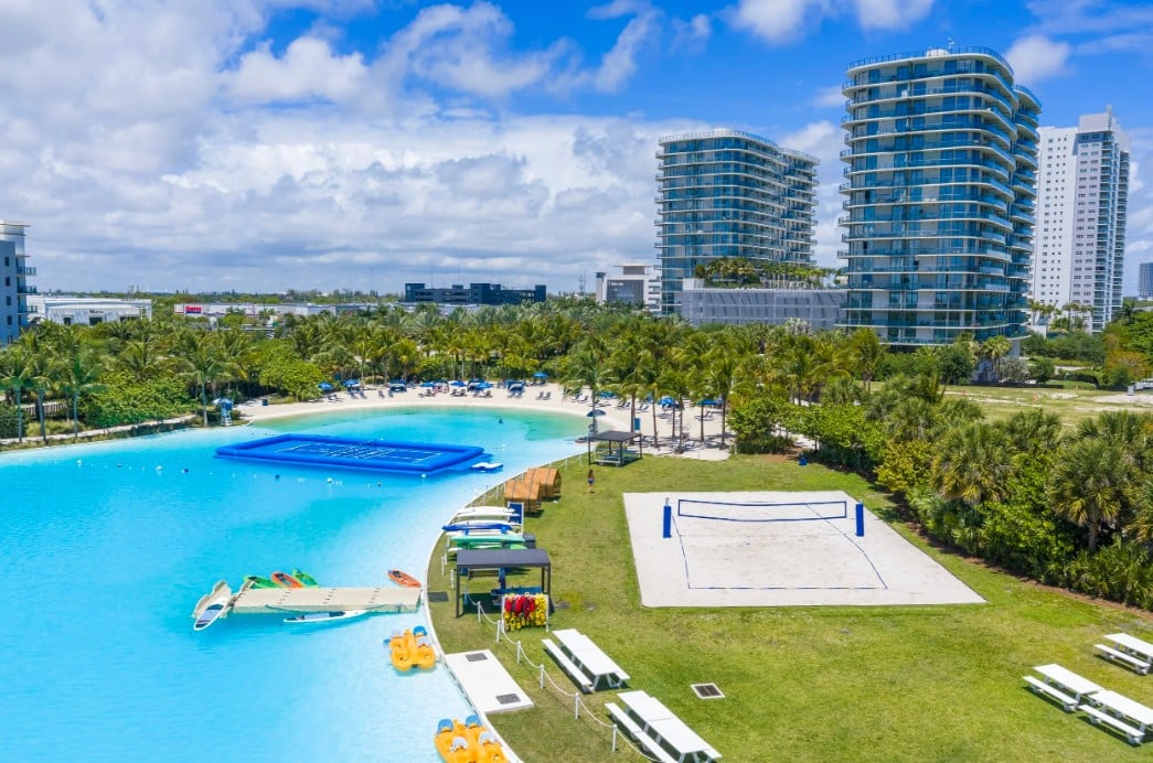 SoLé Mia Debuts Largest Floating Pickleball Court in North Miami