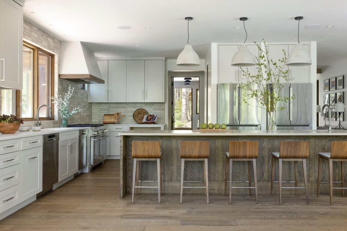 Guest houses with green lawn