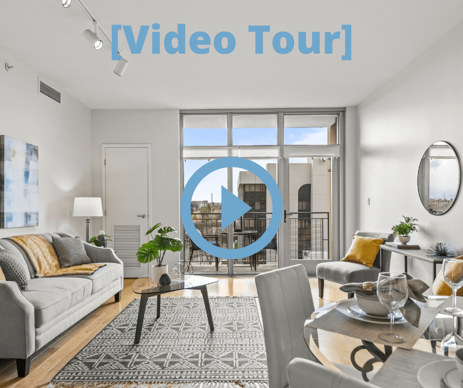 [Video] Dazzling Natural Light in this 1-Bed High Rise Condo 