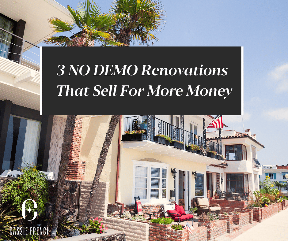 3 NO DEMO Renovation Ideas Before Selling Your Home