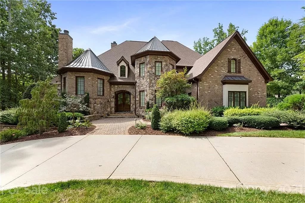 Brown Mansion Surrounded by Trees