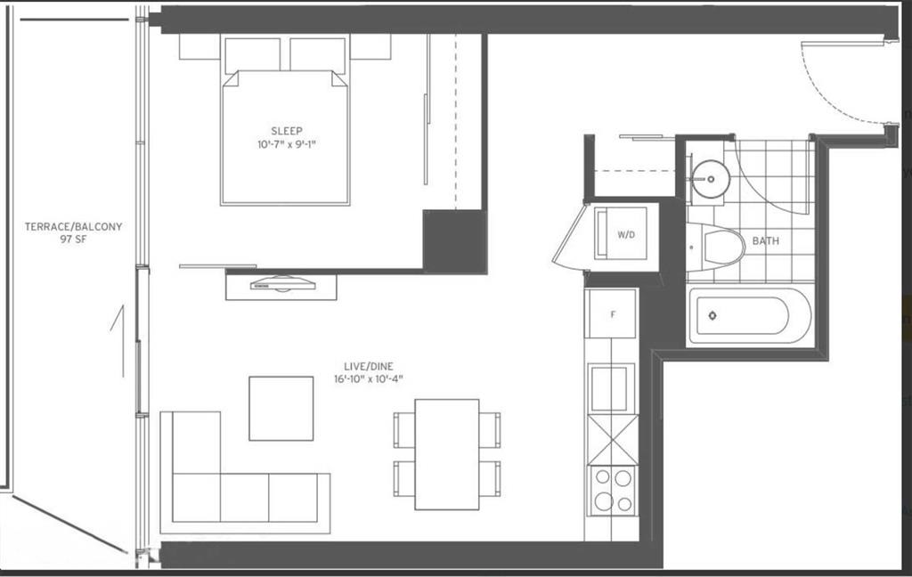 161 Roehampton Ave, Unit 532