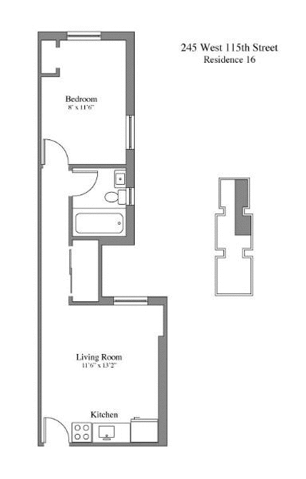 245 West 115th Street Unit: 16