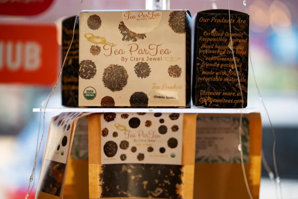Tea ParTea offers more than 200 loose-leaf teas and assorted treats in South City