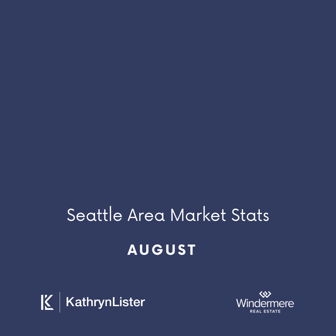 August Seattle Area Market Stats