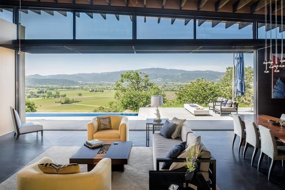 A Breathtaking Modern Estate in Napa Hits the Market