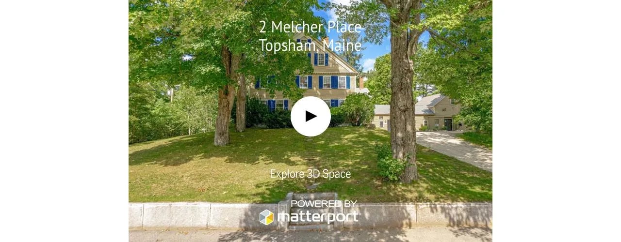 This Week’s New Maine Homes For Sale With Matterport 3D Virtual Tours