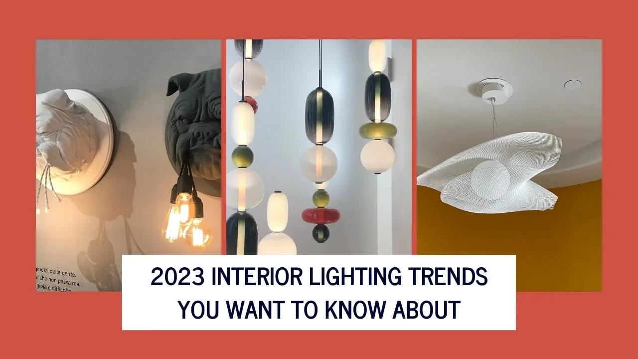 2023 interior Lighting Trends, Tyler Stewart, Heath Real Estate