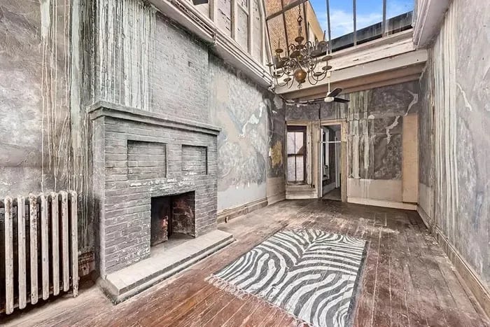 What a Spectacularly Decrepit Greenwich Village Apartment