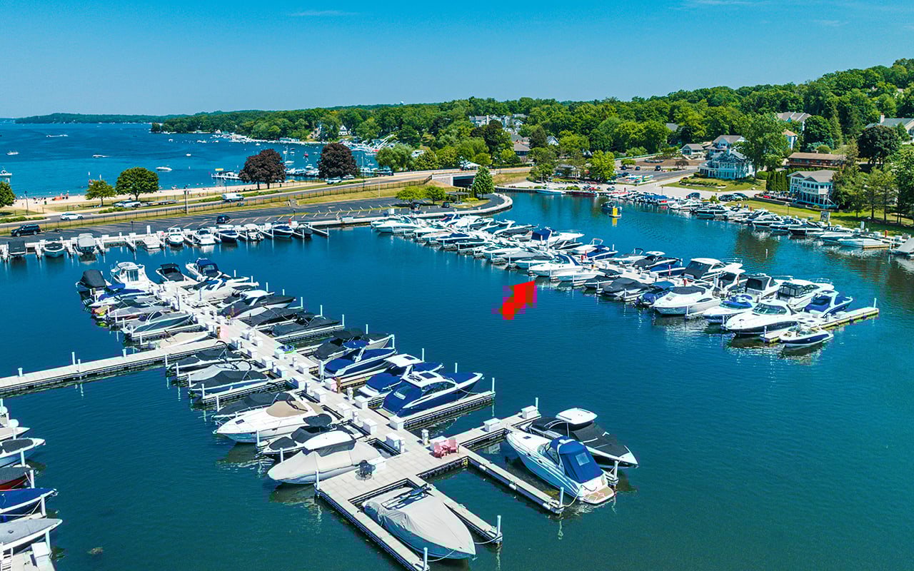**SOLD** - “AA” Abbey Dockominium Boat Slip on Geneva Lake