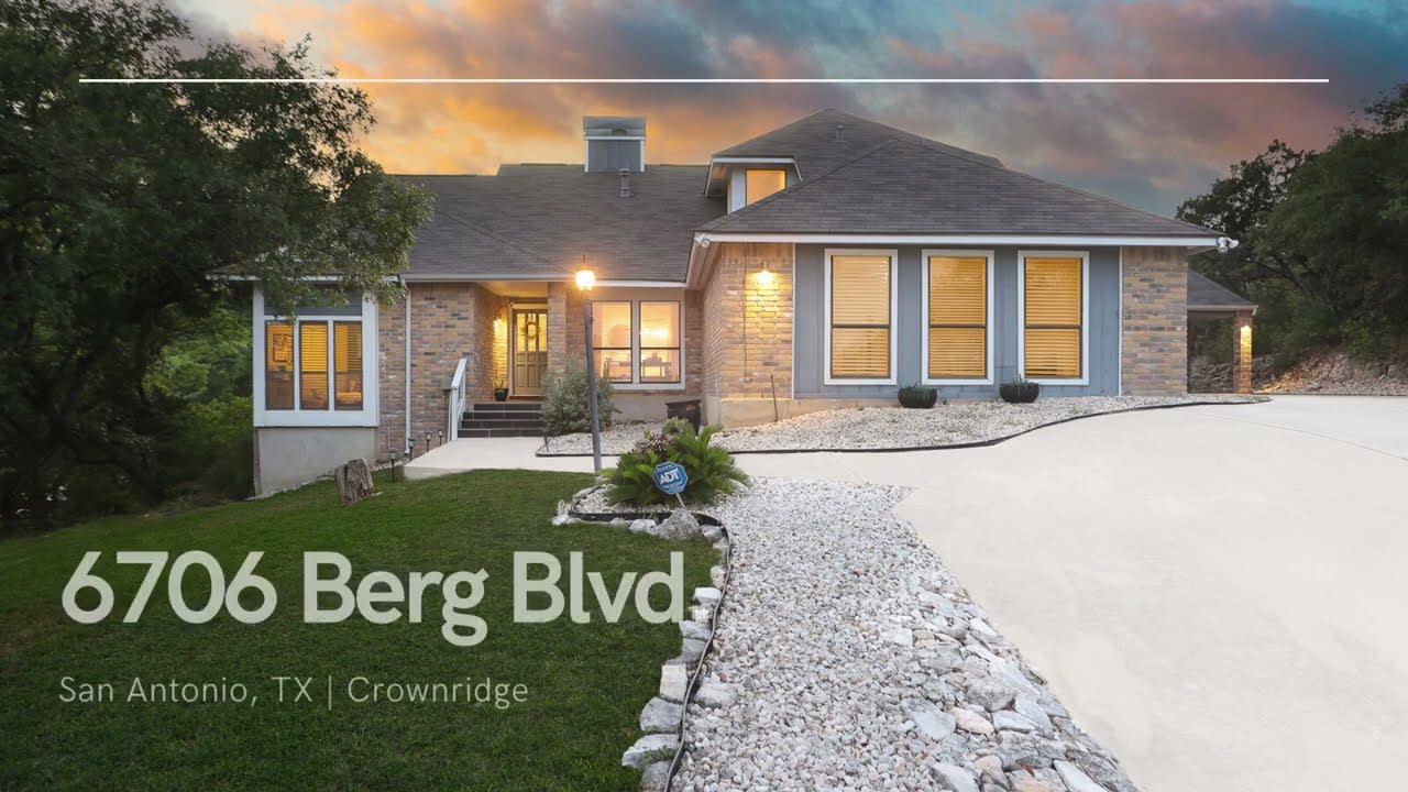 6706 Berg Blvd | Crownridge | San Antonio, TX