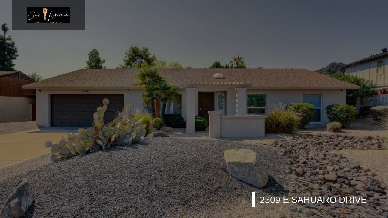 2309 E SAHUARO Drive | Phoenix Real Estate