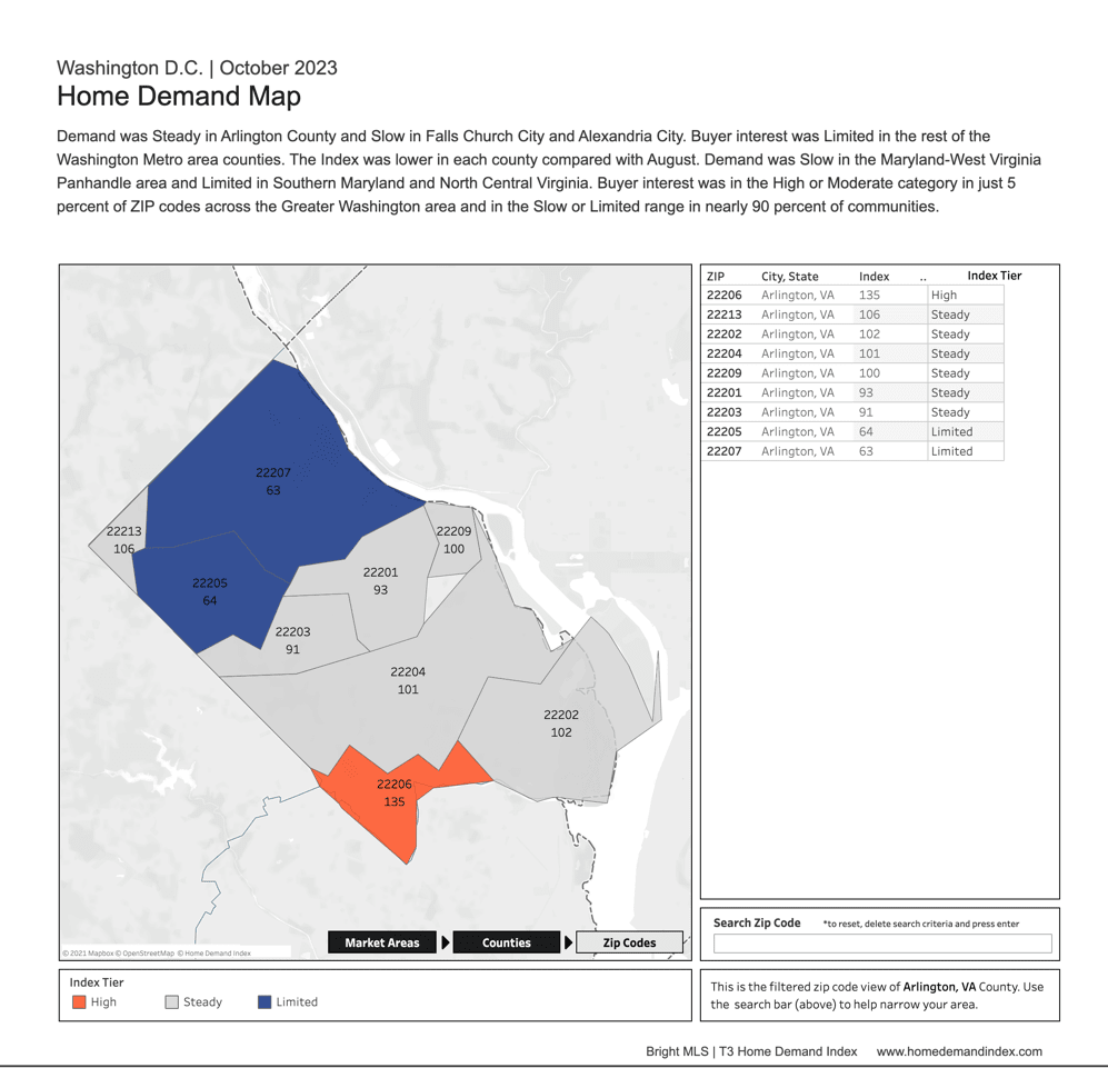 Home Demand Map