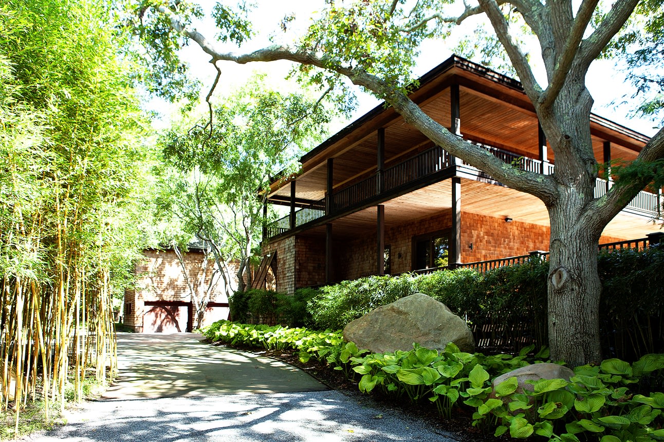 Designer Waldo Fernandez's East Hampton Village Compound
