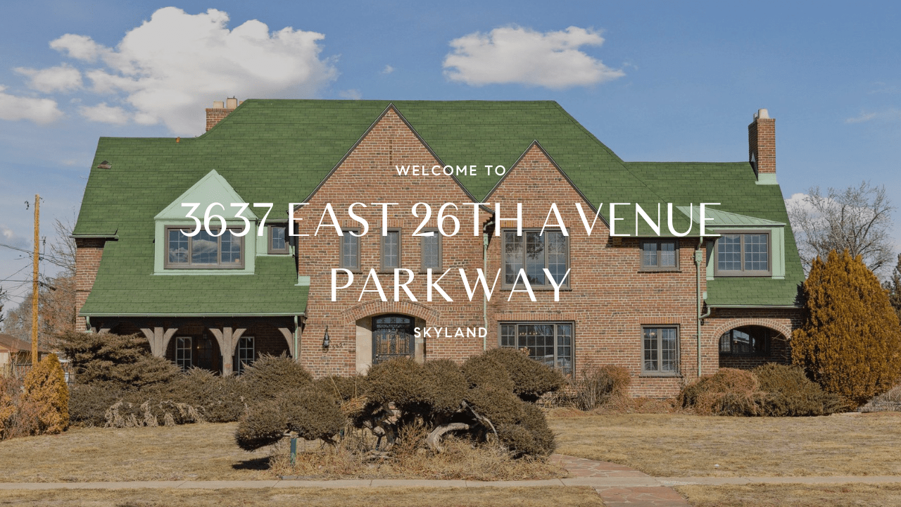 3637 East 26th Avenue Parkway | Historic Denver House For Sale