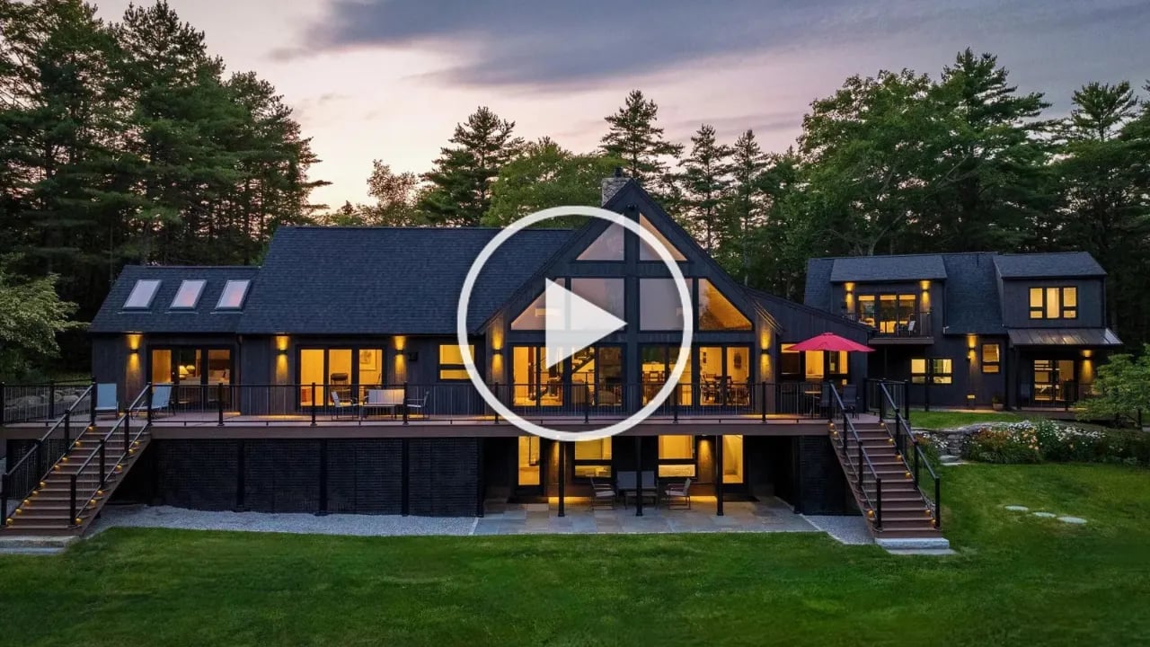 Stunning 7-Acre Maine Estate with Panoramic Water Views