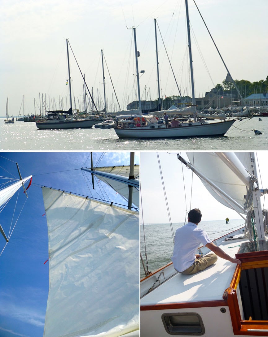 Sailing in the Chesapeake Bay
