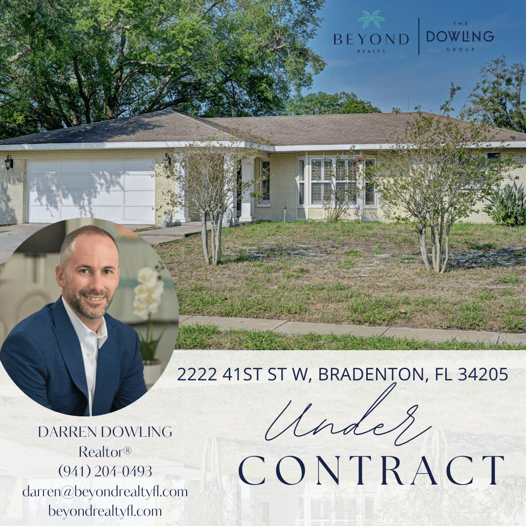 🏡🌴 UNDER CONTRACT 🌴🏡 2222 41ST ST W, BRADENTON, FL 34205