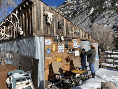 Ranchers use a tack shed on a land parcel near Redstone that Pitkin County and nearby ranchers who use the land for grazing want to protect.